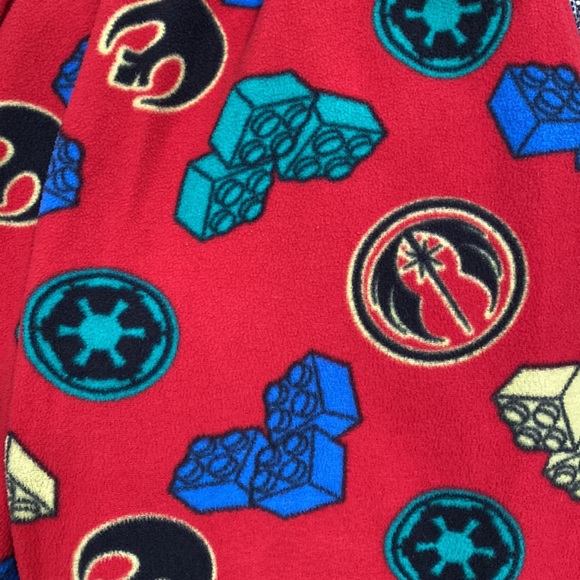 LEGO Star Wars Pajama Bottoms Boys Size M - Picture 3 of 7